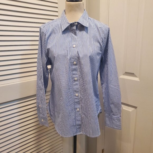NWT J Crew Button Down Shirt - Size 12P - Picture 1 of 5